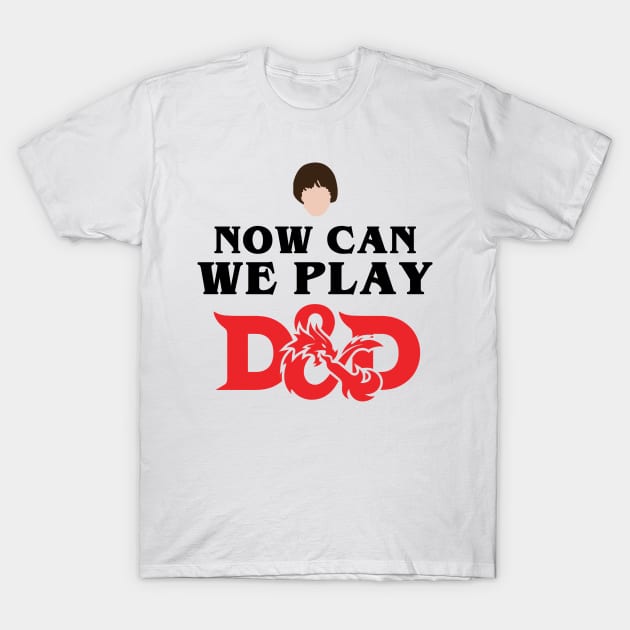 Stranger Things Will D&D T-Shirt by FlowrenceNick00